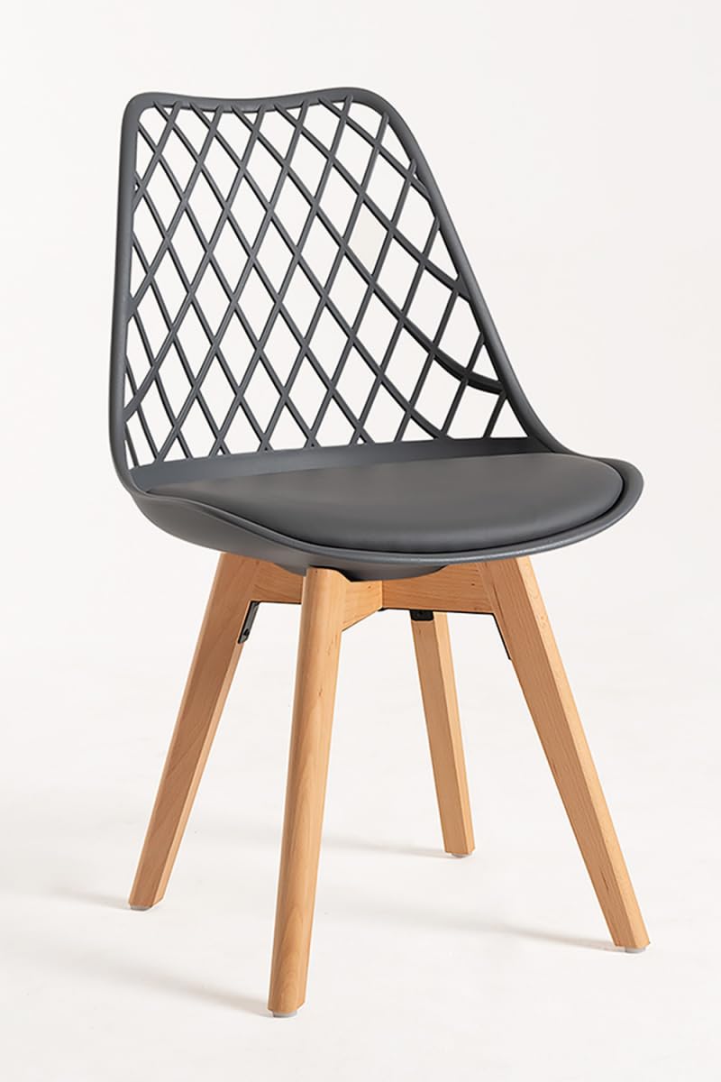 Regalos Miguel - Packs Sillas Comedor - Pack 2 Sillas Mima - Gris Oscuro