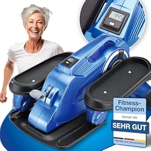 Eloneo Pedaltrainer Mini-Stepper Ellipsentrainer