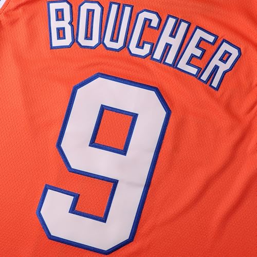EETUG Camiseta de basquete Bobby Boucher, 9 The Waterboy Sandler Mud Dogs Bourbon Bowl 50th Annivers