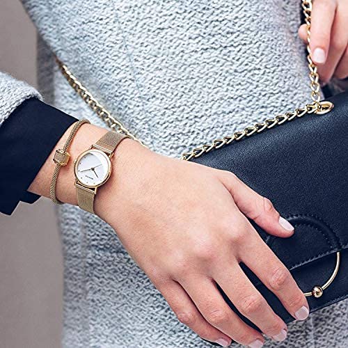 BERING Damen Uhr Quarz Movement - Classic Collection mit Edelstahl und Saphirglas 13426-334 - 3 ATM – Ansicht 5