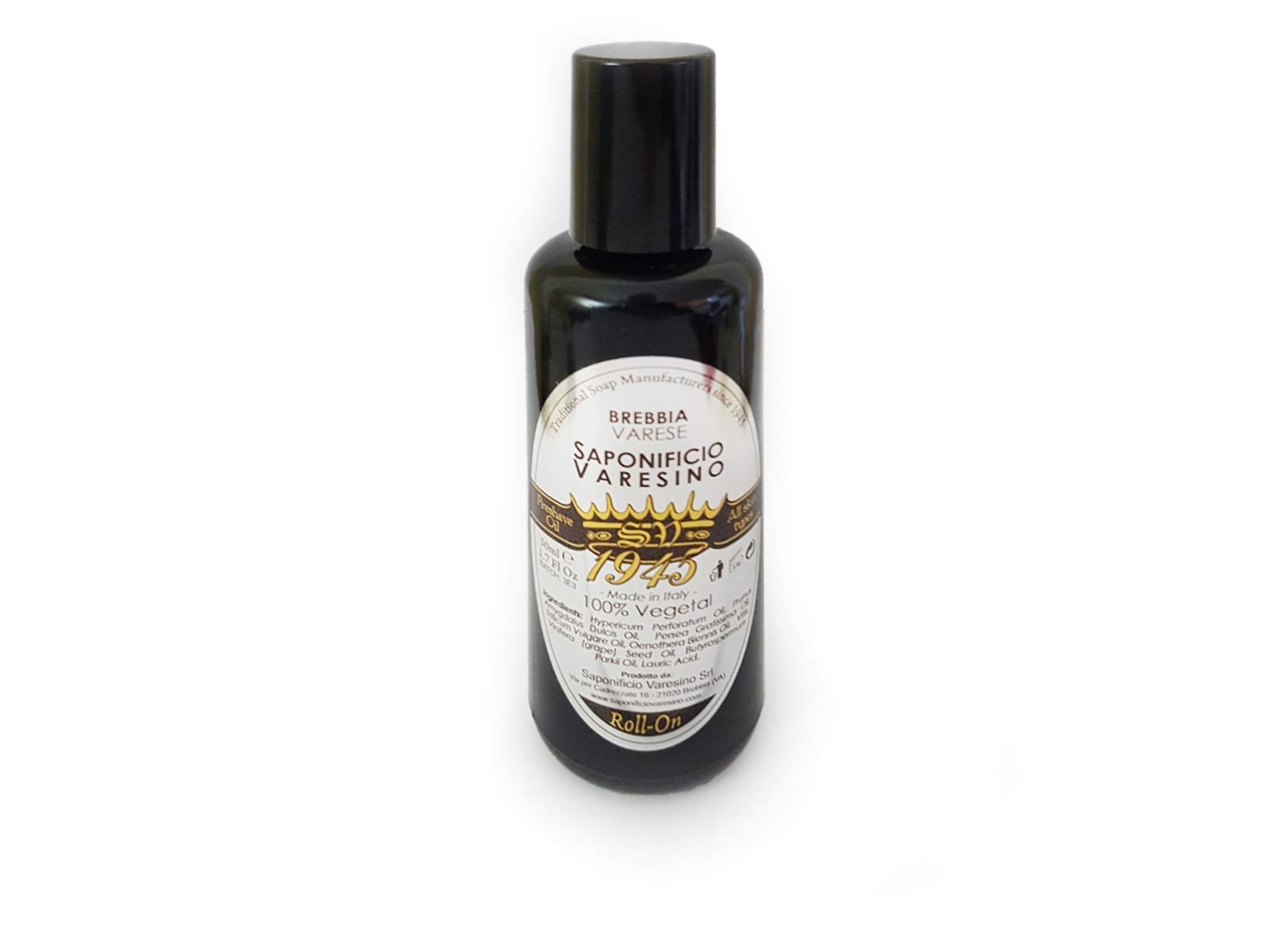 Saponificio Varesino Aceite pre Afeitado Violet Glass 50ml, Único, Estándar