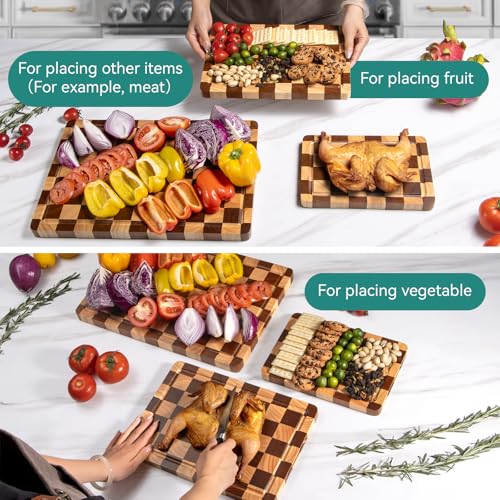 Set de 3 tablas para cortar de madera laziopater miniatura 6