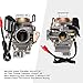 GOOFIT PD24J Carburetor 24mm Carb for 4 Stroke GY6 125cc 150cc ATV Go Karts Motorcycle Scooter Mopeds 152QMJ 157QMJ Engine