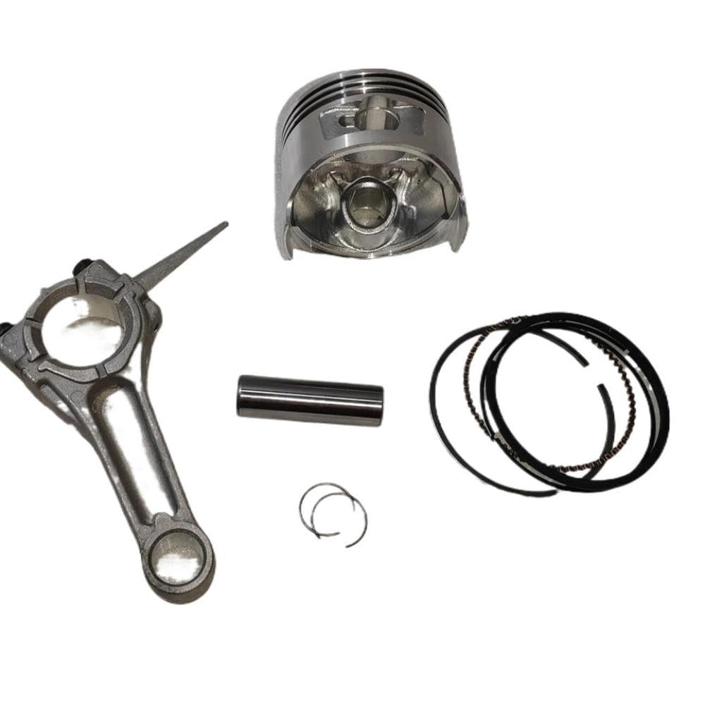 Kit de biela de pistón y biela de 70 mm Compatible con 170f 212cc 208cc 7hp 7 5hp El Motor de Gas de Aire enfriado por Aire se Adapta a 2 5kw a 2 Piezas de generador de 8kW