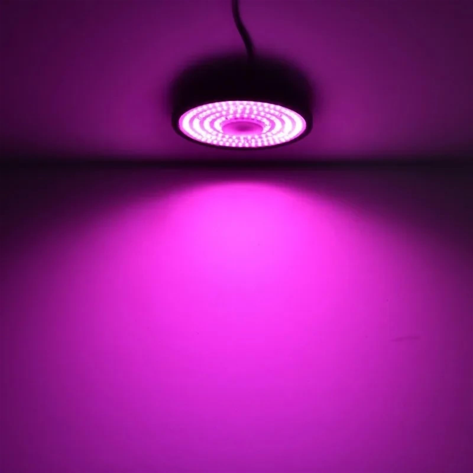Lampa roślinna, 100W 150W 200W Pełne Spektrum Światła Do Uprawy Roślin Lampa LED Słoneczna Wysoki PPFD Oświetlenia Namiotu Szklarniowego W Pomieszczeniach(100W,Pink)