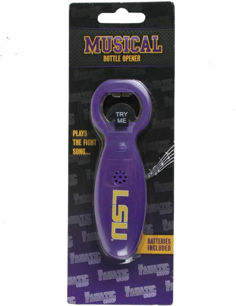 The Fanatic Group LSU Tigers Musical Bottle Opener - Purple,