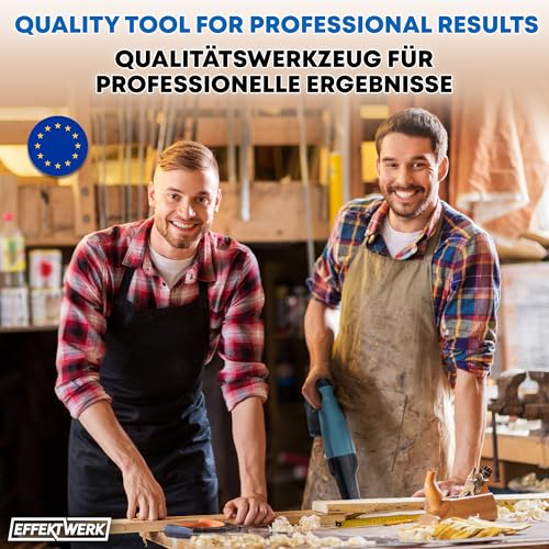 Effektwerk Reciprocating Saw Blades for Wood (5 Pieces) for Wood & Plastic Cutting, High Carbon Steel (HCS) Sabre Sawblades w/ 6 TPI (Teeth per Inch) 7 Effektwerk Reciprocating Saw Blades for Wood (5 Pieces) for Wood & Plastic Cutting, High Carbon Steel (HCS) Sabre Sawblades w/ 6 TPI (Teeth per Inch) - Image 7