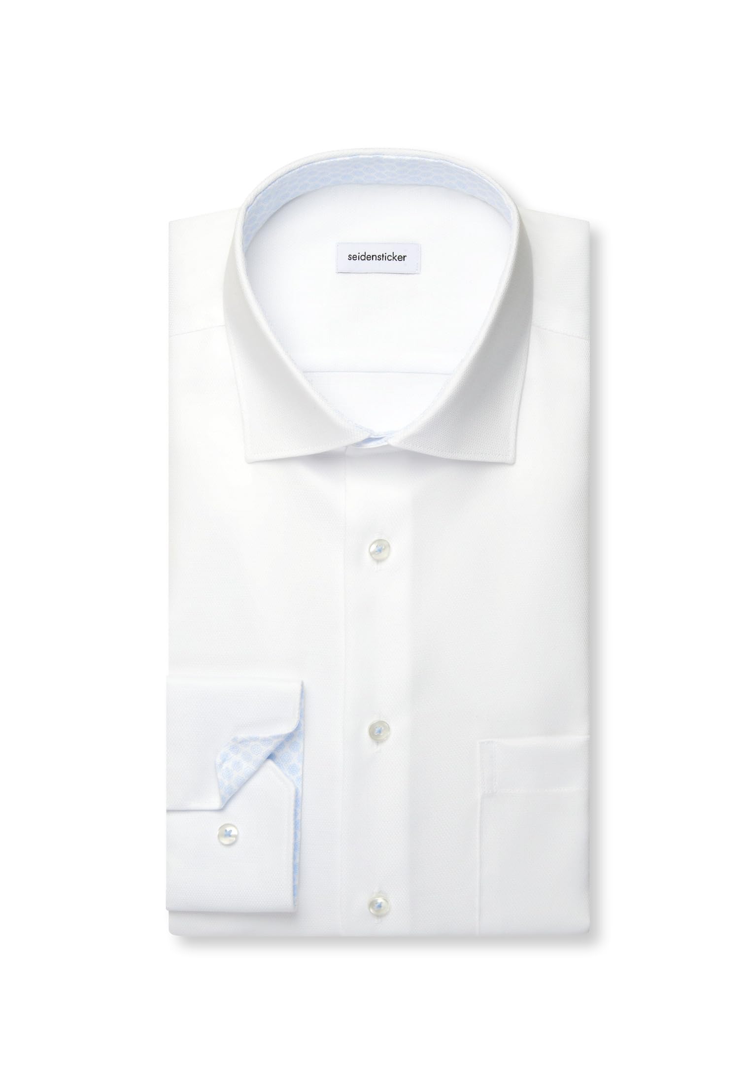 Seidensticker Comfort Fit Langarm Business Hemd Camicia da Lavoro Uomo (Pacco da 1)
