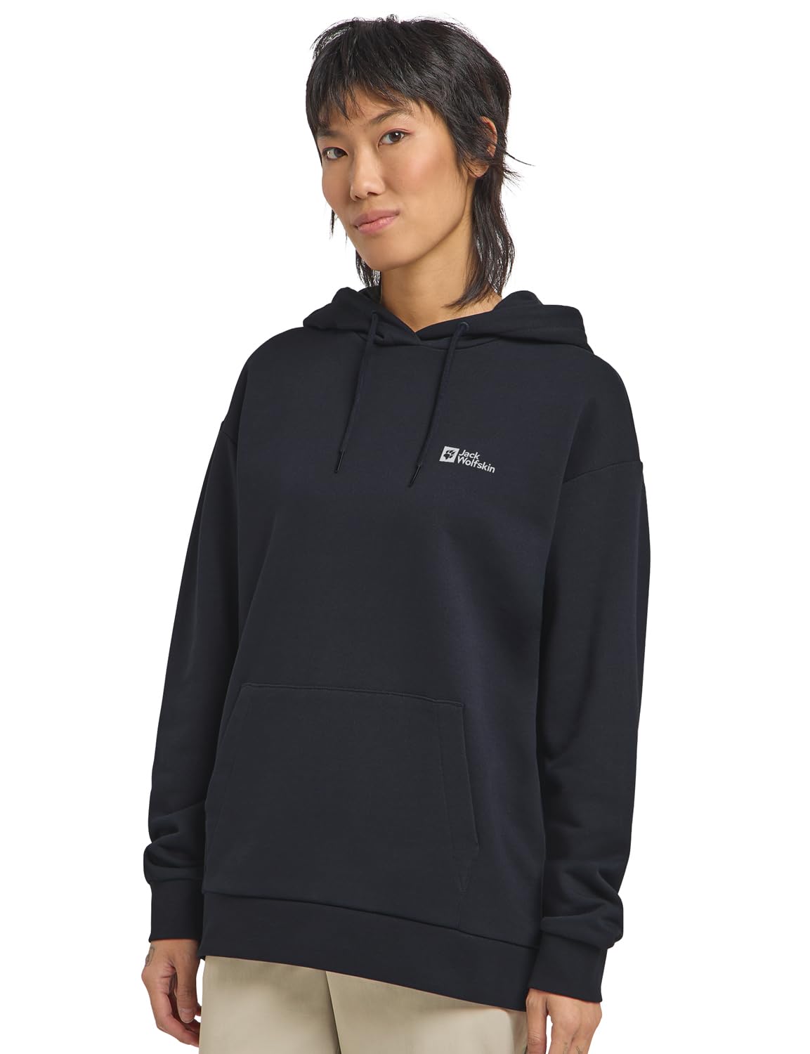 Jack Wolfskin Women's Dark Navy Essential Hoodie W Hoodie, M