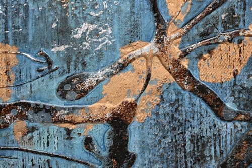 CUADRO LIENZO PS 131X3,8X131 ABSTRACTO