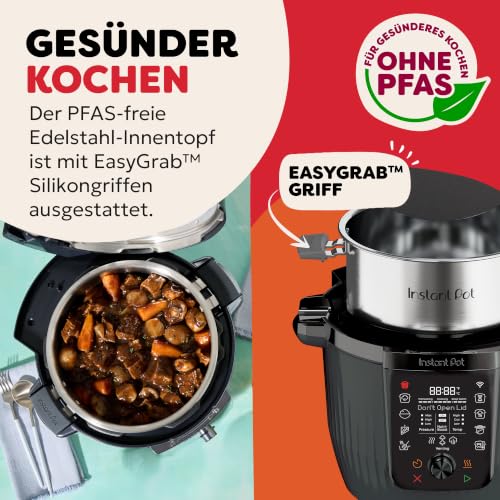 Instant Pot Plus 9-in-1 Multi Cooker 5.7L - Brushed Sta...