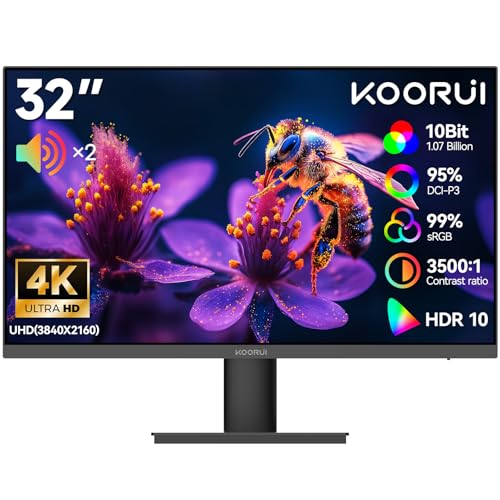 Amazon.co.jp: KOORUI 32インチ モニター 4K UHD E3241A : パソコン