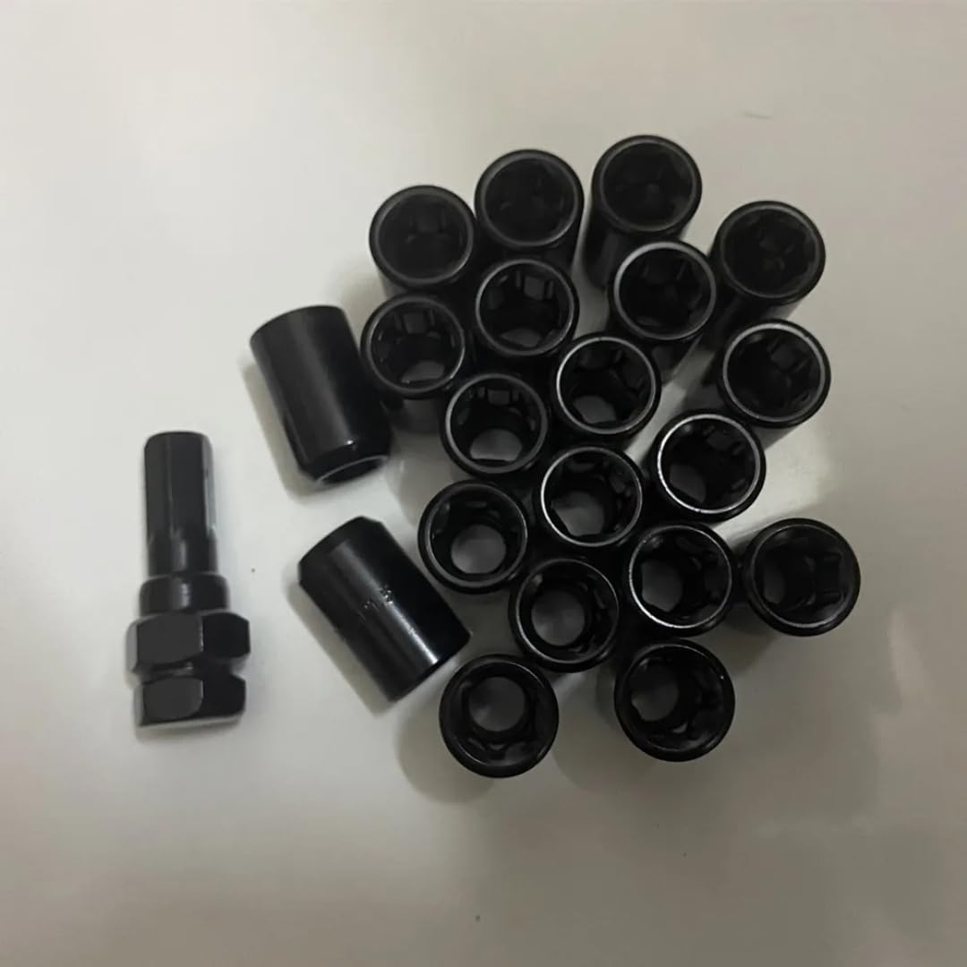 Nakrętki do Kół dla Nissana, dla Renault, dla Subaru, 20+1 nakrętek kół M12x1,25 M12x1,5 o wysokości 33mm