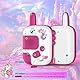 Wootoyz Spielzeug ab 3 4 5 6 7 8 Jahre Mädchen, Einhorn Geschenk für Mädchen Walkie Talkie Kinder Kinderspielzeug Walky Talky Geschenke Mädchen 3-8 Jahre Spielsachen ab 3-8 Jahre Mädchen Geschenkideen