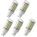 Produktbild Aoxdi 5 Stück GU10 LED Leuchtmittel Birnen 10W, Kaltweiß, LED 10W Mais Licht Lampen 69 SMD 5730 GU10 Energiespar Lampe, AC220-240V