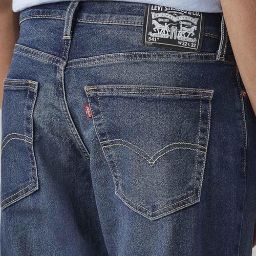Image of Levi's Men's 541 Tapered Fit Mid Rise Jeans