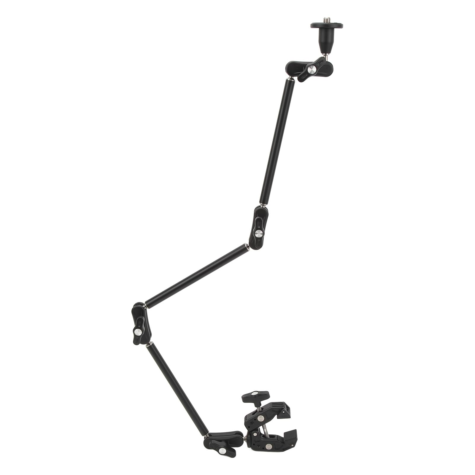 Alomejor Adjustable Articulating Friction Arm, 20-80cm Height | Materiale in acciaio inossidabile, rotazione a 360 gradi, compatibile con DSLR, webcam