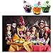 90pack Halloween Cupcake Decorations 45 Cupcake Wrapper 45 Cupcake Toppers Liner Muffin Cases Pumpkin Spider Ghost Halloween Party Supplies Party Favors Baby Shower Party Birthday Decoration CooFood