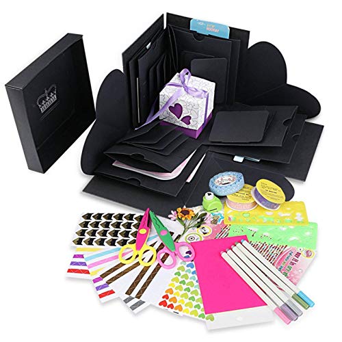 Explosie Creatieve Geschenkdoos Puzzel DIY Album Valentijnsdag Bruiloft Doos Verjaardagsfeestje Verrassing Festival Gift… - Afbeelding 5