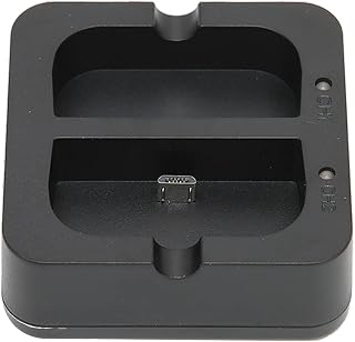 Dual USB Charger Station AHDBT-501 601 701 801 Video Doorbell Camera Batteries, Fast Charging Dock with Overcharge Protection, Compact ABS Design