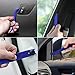 MOTRUST 5 pcs Auto Trim Removal Tool Kit, Auto Body Pry Set, Non Scratch Dash Trim Automotive Molding Removal, Handy Remover and Fastener for Vehicle Body Panel and Interior Door Panel (Blue)
