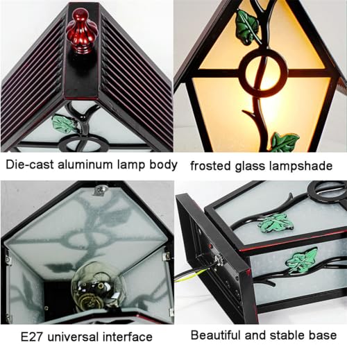 Farola exterior de estilo danés para iluminar y decorar patios y jardines 6