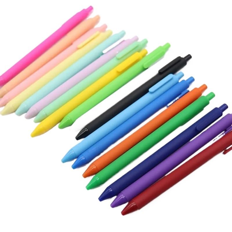 Penna a sfera in plastica | Scrittura multicolore for ufficio e scuola: 100 unità