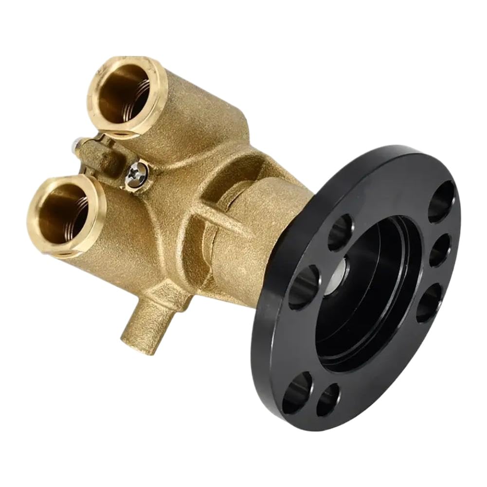 Pompa Acqua Con Girante Montata Sull Albero Motore 50410-1201 F6B-9 3860703 Compatible With Penta OMC V8 Engines
