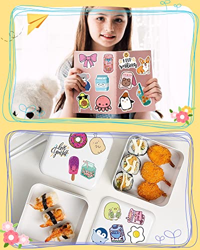 300 Pcs Water Bottle Stickers For Kids Teens, Vinyl Vsco Waterproof Cute Aesthetic Stickers, Hydroflask Laptop Phone Skateboard Stickers For Teens Girls Kids, Sticker Packs #TOP3