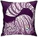 Inside Wonderland Cheshire - Cuscino decorativo per divano, camera da letto, 40 x 40 cm