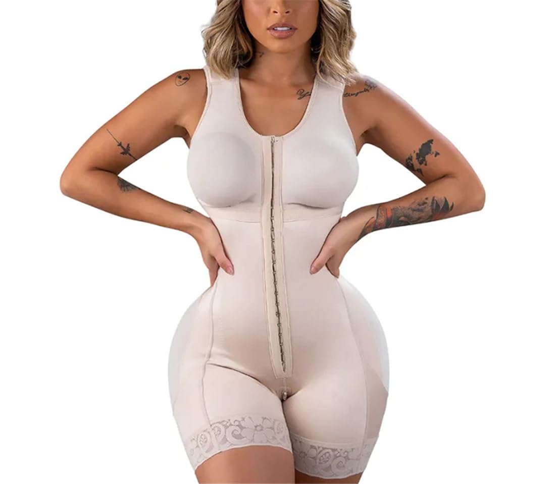 Modellante per Tutto Il Corpo con Controllo della Pancia da Donna - Body Modellante per Sollevare i Glutei Senza Cuciture per Tutte Le Occasioni, Nero M