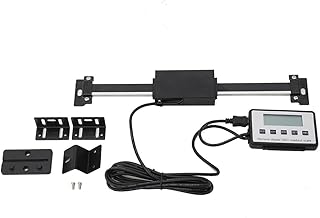 Digitalanzeige LCD Drehmaschinen Linearskala Readout Kit Anbaumeßschieber, Remote Digitalanzeige Messschieber, genaues lineares Ausleseset, mit Magneten für Drehmaschine Fräsmaschinen 0-150mm