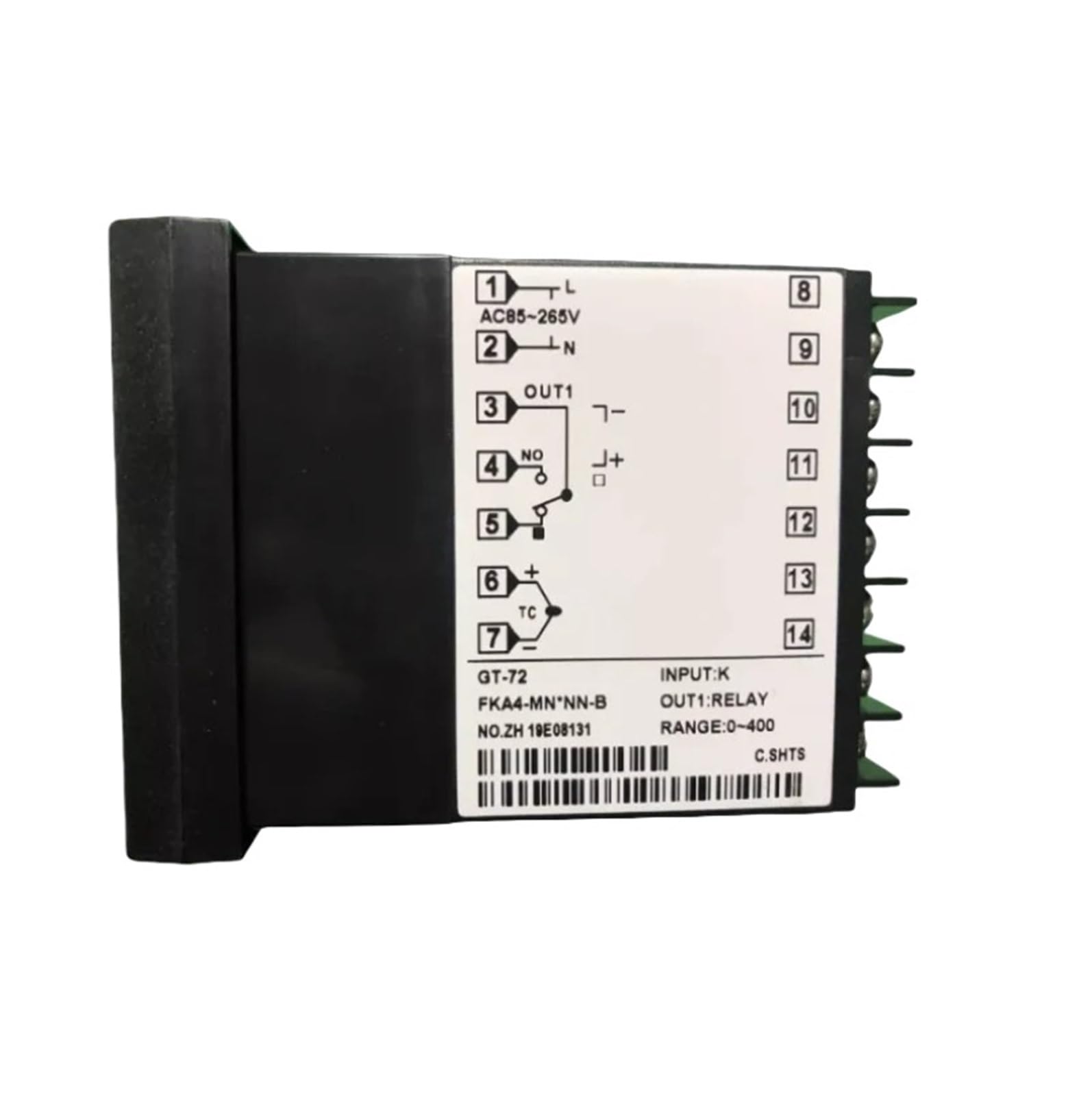 Regolatore di temperatura PID digitale GT-72FKA4-MN * NN-B