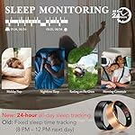 Smart Health Ring 2.0 for Women Men, Slim Scratch & Fingerprint Resistant Design,Efficient Chip Fitness Tracker, Monitors Heart, Blood Oxygen & Pressure, Sleep, Steps, Waterproof, Rose Gold 8 - Image 4