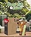 Nacome Highland Cow Garden Statue for Decor: Outdoor Sculpture with Solar Lantern and Welcome Sign for Outside Ornament Yard Art Lawn Porch Patio Balcony - Birthday Gifts for Women Mom(Brown)