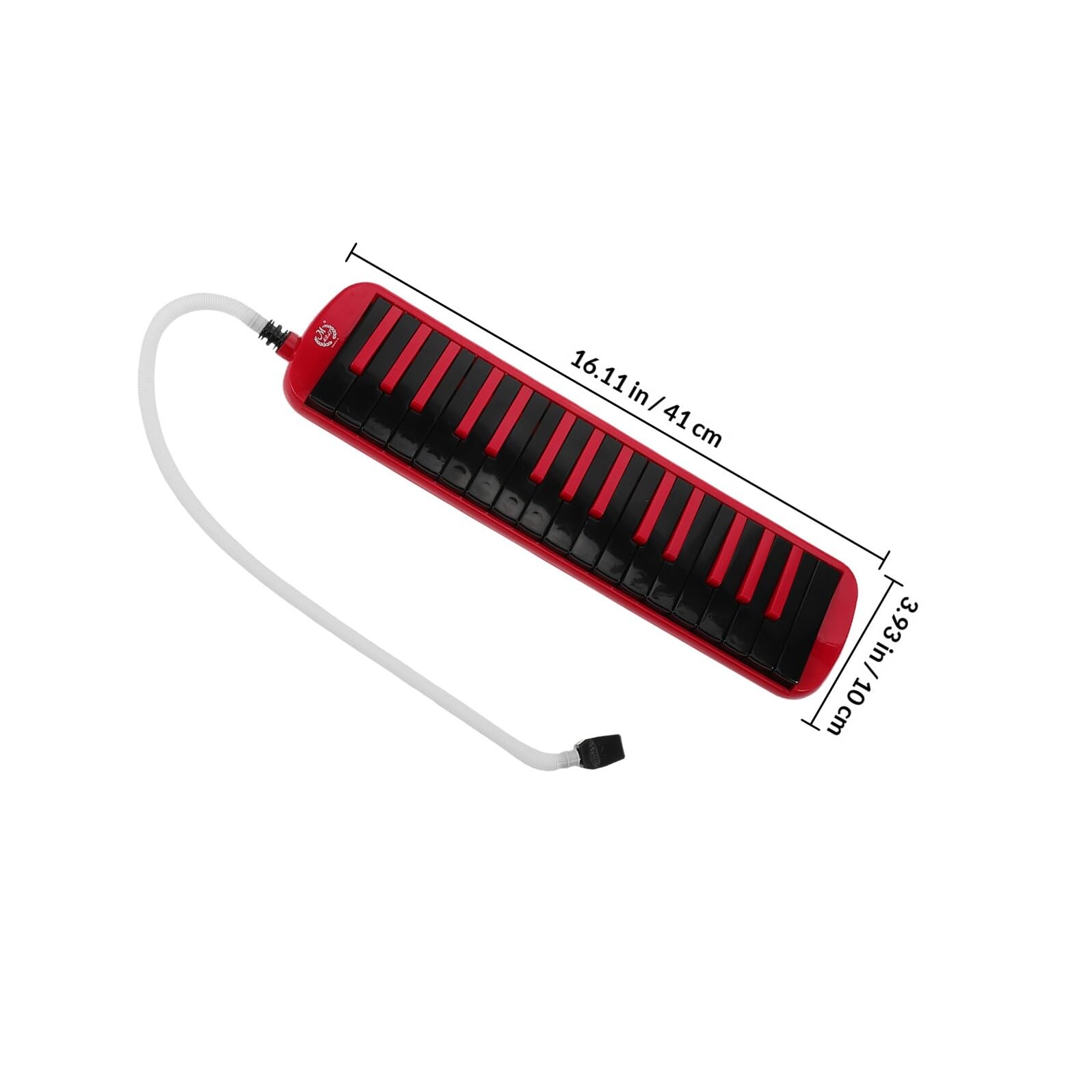 POPETPOP Instrumento Melódica Soprano de 32 Teclas con Boquilla, Tubo y Estuche Eva Portátil, Herramienta Educativa Adecuado para Principiantes y Adultos