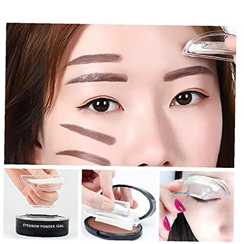 Waterdichte Wenkbrauw Poeder Stamper Professionele Wenkbrauw Poeder Seal Kit Eyebrow Tinting Coloring Set Delicate Shar… - Image 5