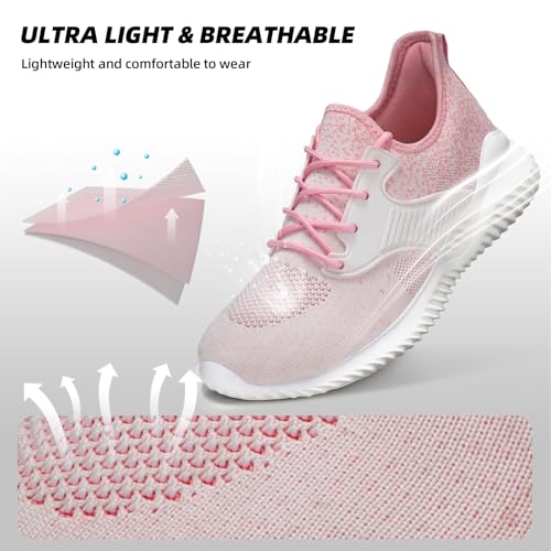 ATHMILE Womens Walking Shoes Lightweight Men Tennis Shoes Slip On Memory Foam Casual Sneakers for Gym Travel Work Outdoor Road4