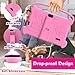 ICONLINK Kids Tablet 7 inch 3-9 for Kids,32GB ROM Toddler with Shockproof Case,Kids Android Software Installed Netflix,YoutTube, aiwawa Apps Parent Controls,Dual Camra, WiFi,FM, GPS (Pink)