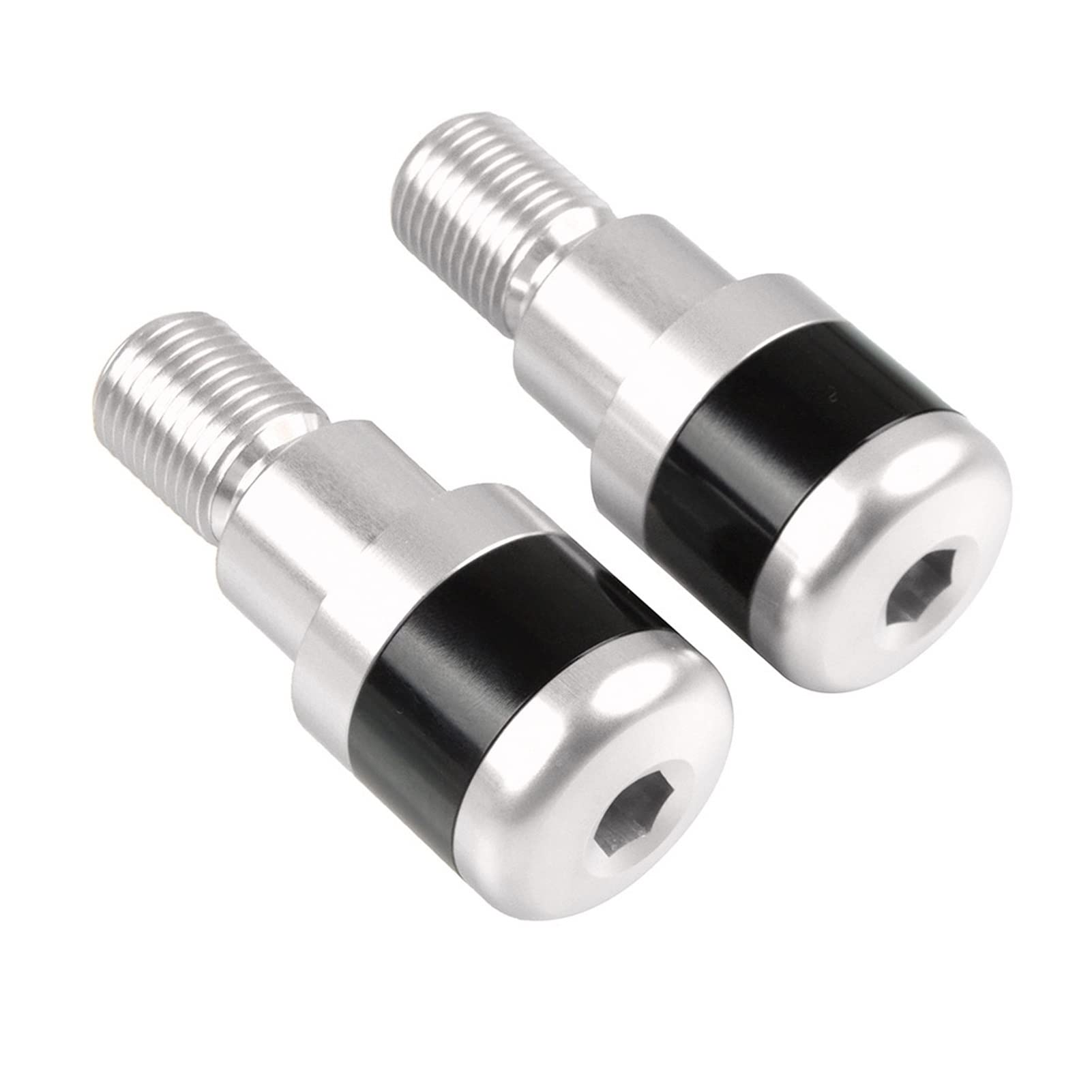 Poignées de moto en aluminium argent de haute précision pour Yamaha T-Max
