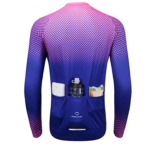 LEADER CYCLING Men's Cycling Jerseys Quick Dry Biking Shirt Summer Short Sleeve