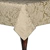 Amazon.com: Ultimate Textile Miranda 70x144in Rectangle Tablecloth ...