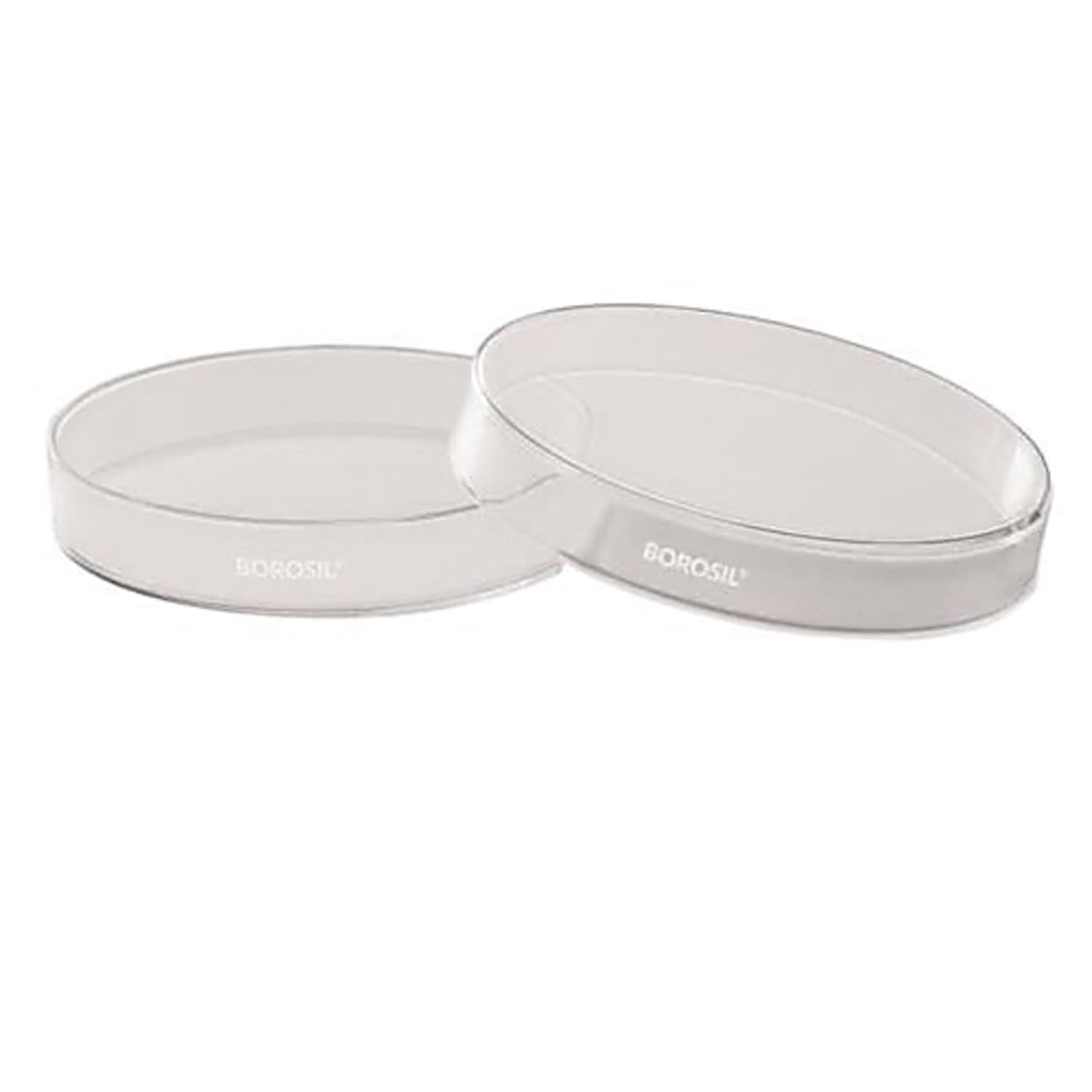 Borosil® Culture/Petri Dish, with Cover, 3.3 Borosilicate, 50 mm, 100/CS