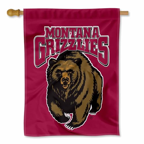 Montana Grizzlies Banner House Flag