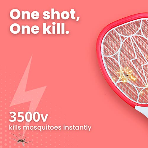 Mosquito-Racket-by-Mr-Right-Rechargeable-Mosquito-Bat-with-Bright-LED-Made-in-India-with-6-Months-Warranty-Red