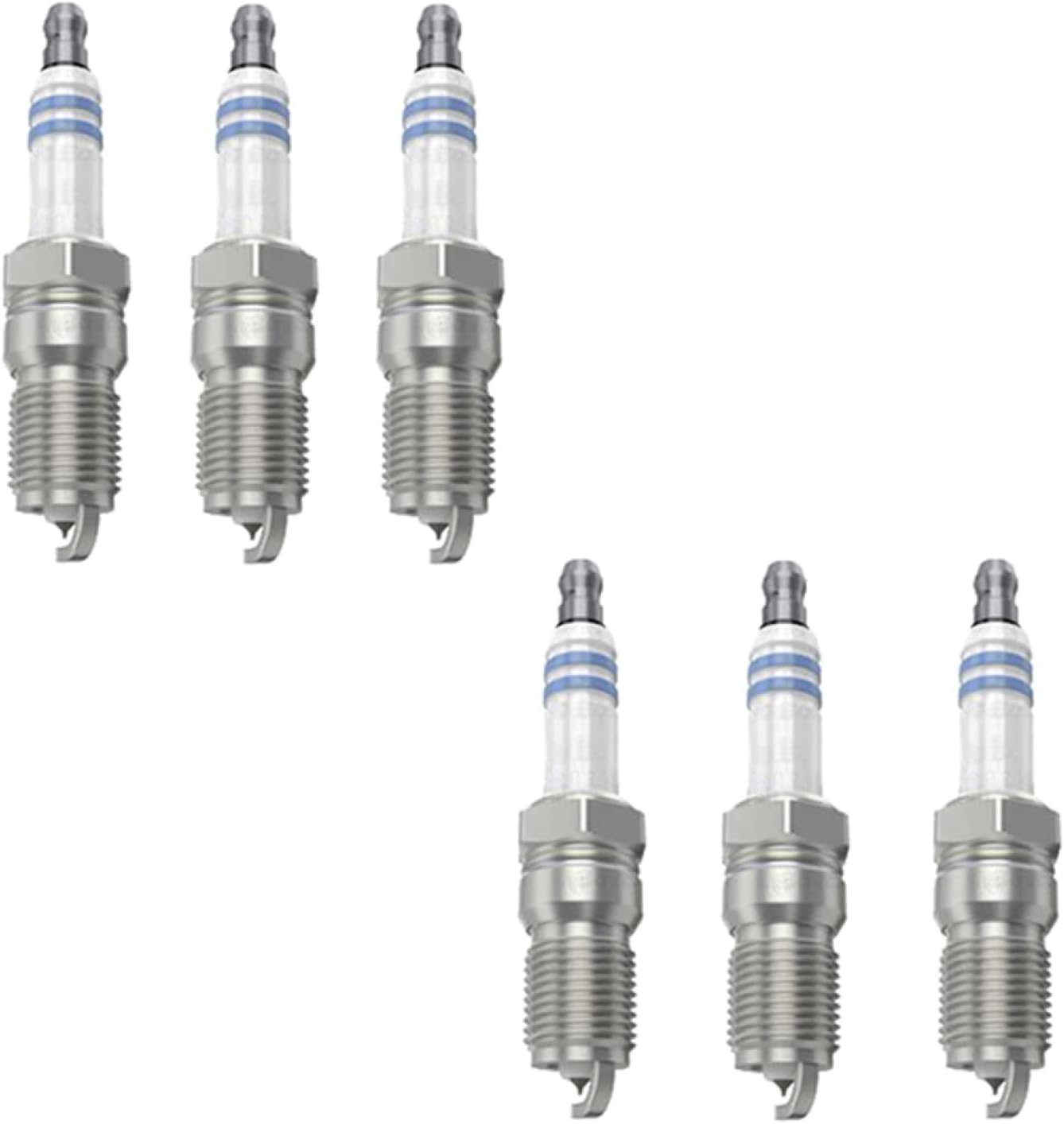 Spark Plug for Citroen Berlingo C3 II Picasso C4, 6Pcs Iridium Spark