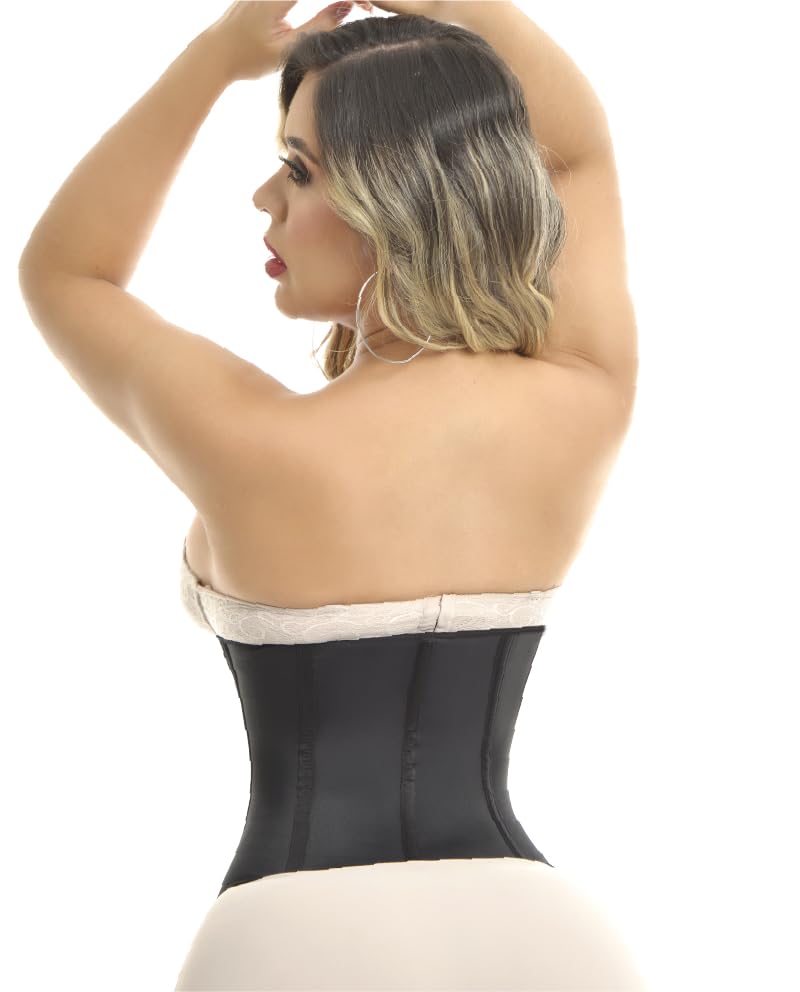 Annmichell Colombian ultra Waist Trainer Faja Stage 4 Compression with internal band for Women fupa tummy control2