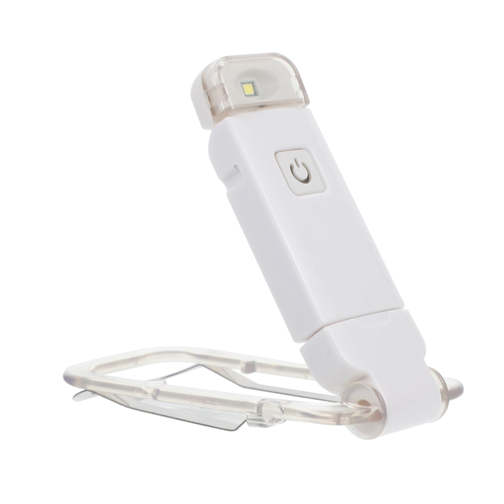 TEHAUX 1Pc Portable Folding Book Clip Lamp Compact LED Book Light for Home Reading Simple Design for Students and Night Readers