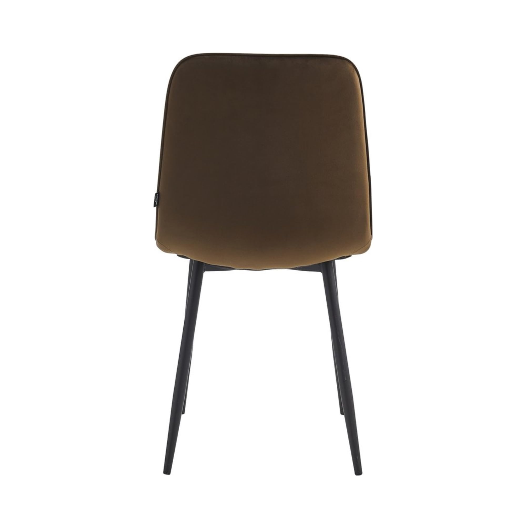 Ela Esszimmerstühle - 6er Set - Braun - Samt - Für Esszimmer, Küche & Wohnzimmer - Modernes Design