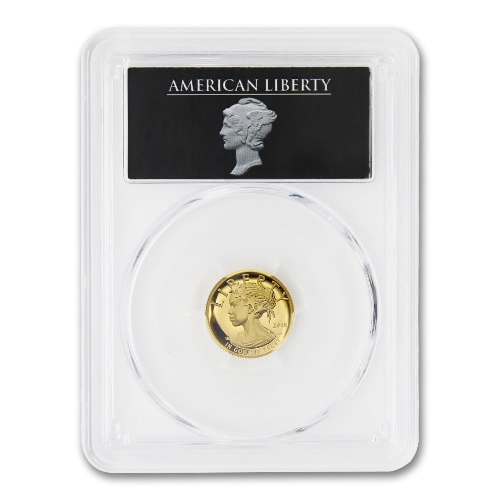 2018 W 1/10 oz American Gold Liberty High Relief Proof Coin PR-70